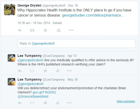 Dryden tweet response